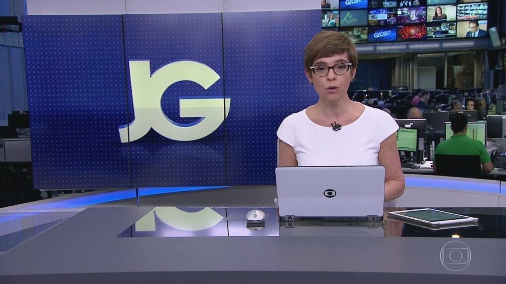 Renata Lo Prete é a titular do Jornal da Globo (Reprodução)