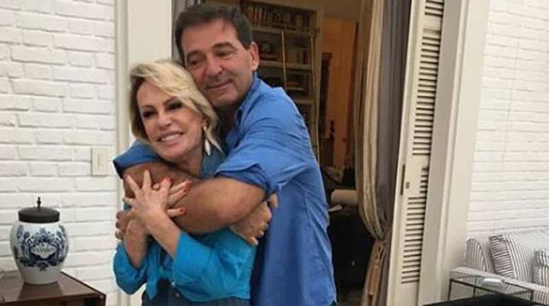 Ana Maria Braga e Johnny Lucet terminam casamento após um ano juntos (foto: Reprodução)