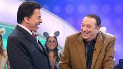 Silvio Santos e Raul Gil (Reprodução)