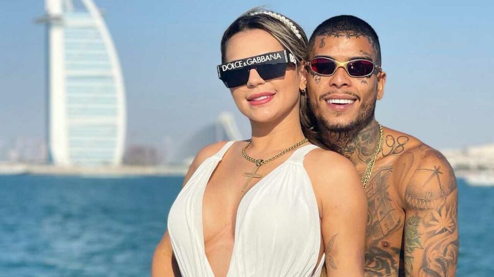 Deolane Bezerra fica comovida em recado para MC Kevin: 'Sinta meu abraço'