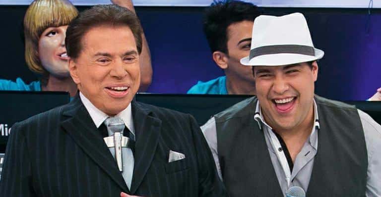 Silvio Santos e Tiago Abravanel (Reprodução)