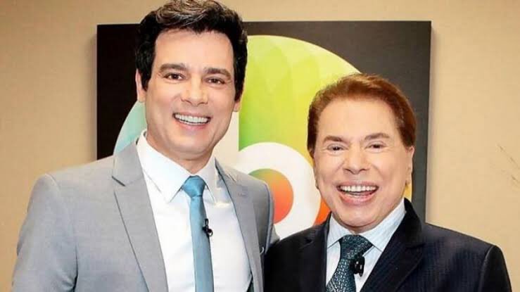 Silvio Santos passou o bastão do Show do Milhão para Celso Portiolli (Reprodução)