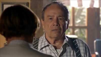 Laudelino descobrirá que está com câncer (Reprodução/Globo)