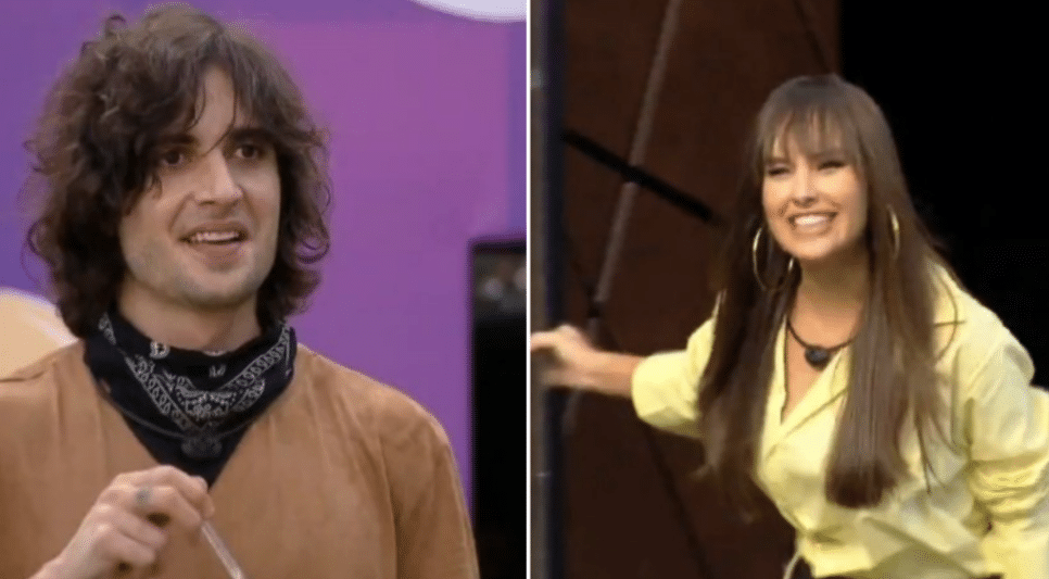 Thaís Braz e Fiuk tiveram affair no BBB 21 (Reprodução/Globoplay)