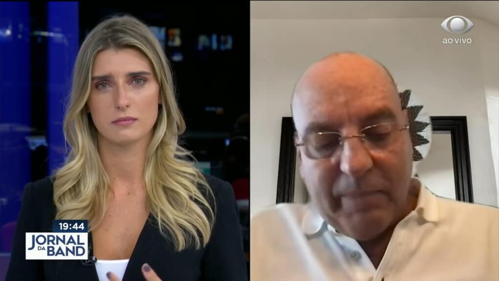 Bruno Treptow foi entrevistado pela filha, Joana Treptow (Reprodução)