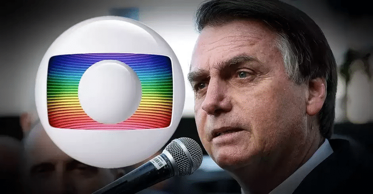 Globo repudiou atitude do presidente Bolsonaro (Reprodução)