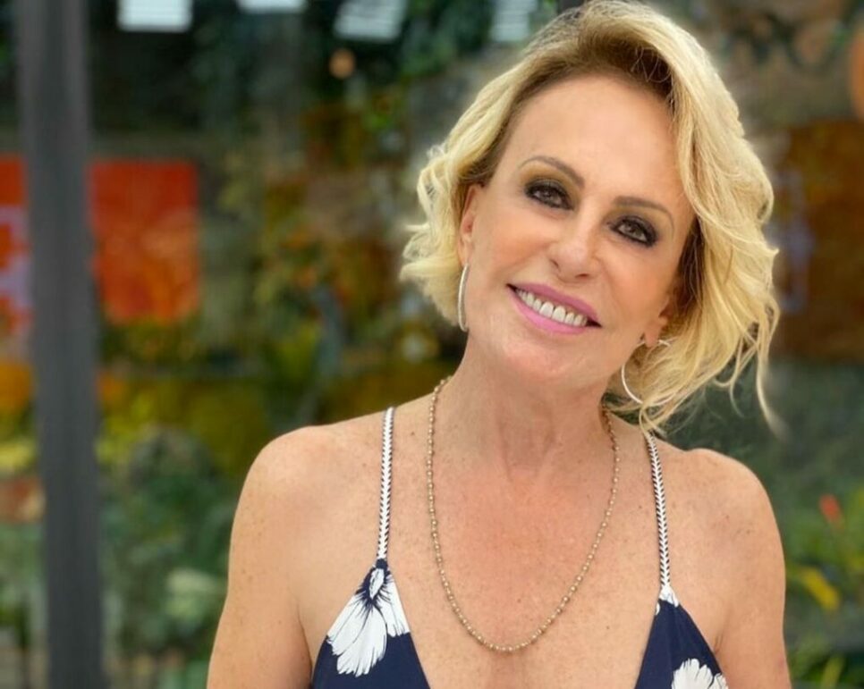 A famosa apresentadora da Globo, Ana Maria Braga continuará no ar até 2025 (Foto: Reprodução)