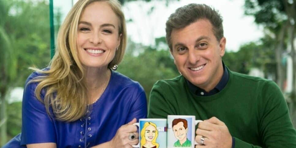 Luciano Huck recebeu apoio de Angélica ao tomar decisão de continuar na TV (Reprodução)
