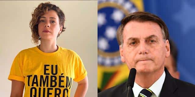 Leandra Leal soltou o verbo contra Jair Bolsonaro (Reprodução)