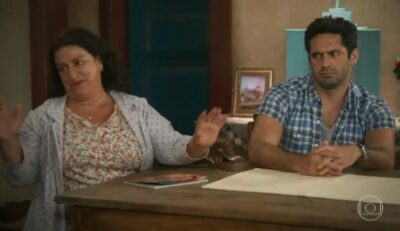 Ermelinda e Zézinho, de Salve-se Quem Puder (Reprodução/Globo)