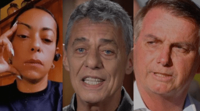 Chico Buarque, Samantha Schmütz e outros famosos saem às ruas contra Bolsonaro (Foto: Reprodução)