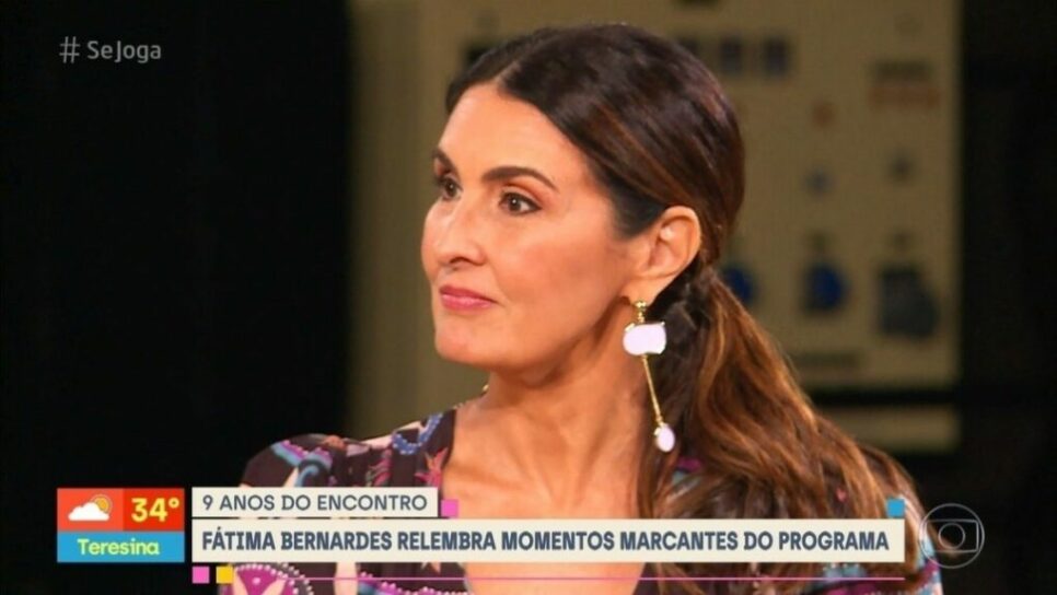 Fátima Bernardes no Se Joga (Foto: Reprodução)