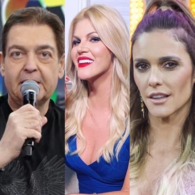 Globo corta Melhores do Ano, Band volta com Mulheres Ricas e Fernanda Lima retorna para TV (Foto: Montagem Aaron Tura IG)