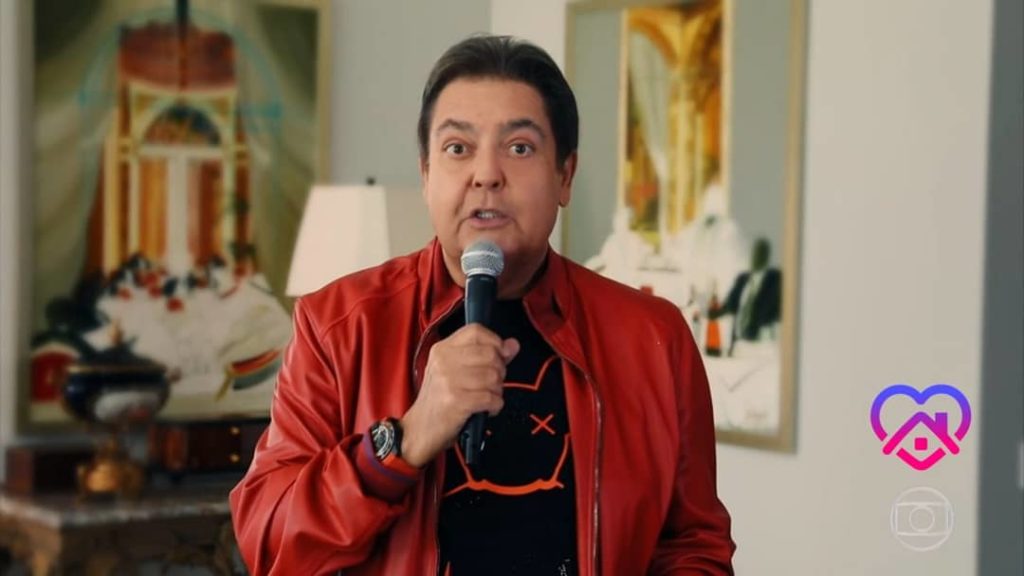 Genro de Faustão da Record surge com filha do apresentador (Foto: Reprodução)