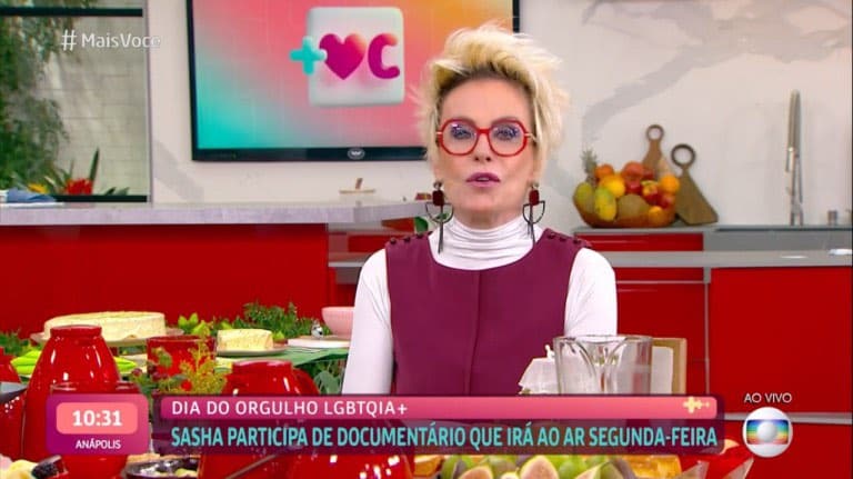 Ana Maria Braga derrubou audiências do Mais Você da Globo (Foto: Reprodução)