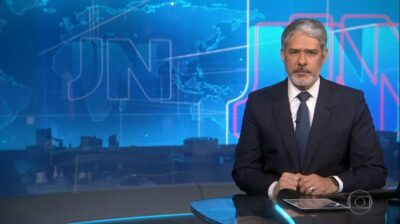 O famoso apresentador do Jornal Nacional da Globo, William Bonner fala sobre problema de saúde (Foto: Reprodução)