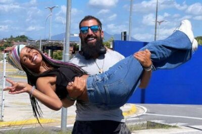 Kaysar e Gleici são flagrados em momento íntimo e fotos são exibidas na internet (Foto: Reprodução)