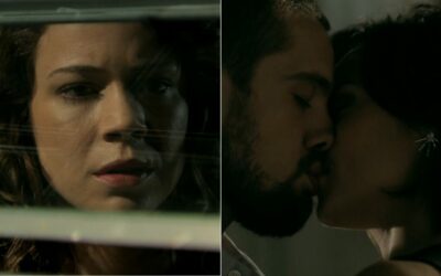 Cristina verá Vicente e Maria Clara dando um beijão (Reprodução/Globo)