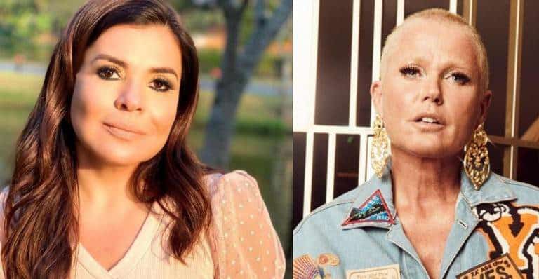 Mara Maravilha e Xuxa Meneghel (Foto: Reprodução)