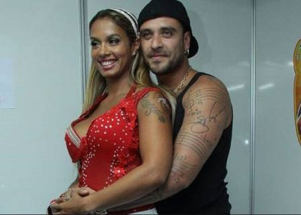 Diogo e ex-esposa Milena Nogueira (Foto: Reprodução)