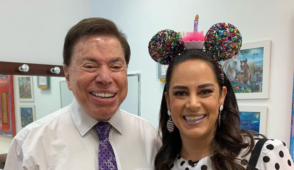 Silvio Santos e Silvia Abravanel (Reprodução/Instagram)