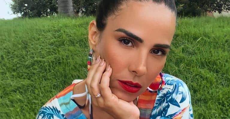 Wanessa Camargo compartilha clique raríssimo de biquíni e exibe curvas (Foto: reprodução)