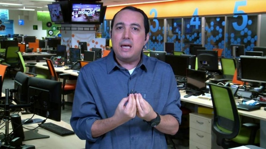 Carlos Cereto anunciou sua saída da Globo após 20 anos na emissora (Reprodução/SporTV)