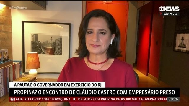 Mônica Waldvogel é comentarista na Globo News (Reprodução/Globo News)