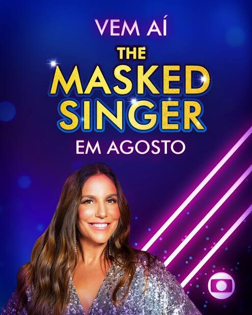 Ivete Sangalo comandará o The Masked Singer, na TV Globo (Reprodução)