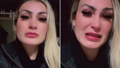 Imagem do post Andressa Urach relembra momentos na Igreja Universal e chora: “Me levou para o inferno”