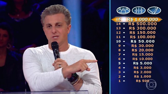 Luciano Huck levará Quem Quer Ser Um Milionário? para os domingos (Reprodução/Globo)