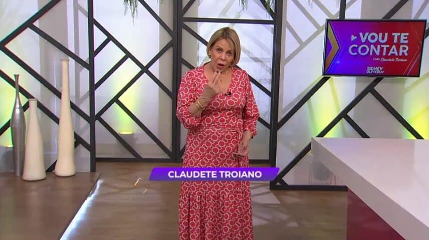 Apresentadora Claudete Troiano da RedeTV (Foto: Reprodução)