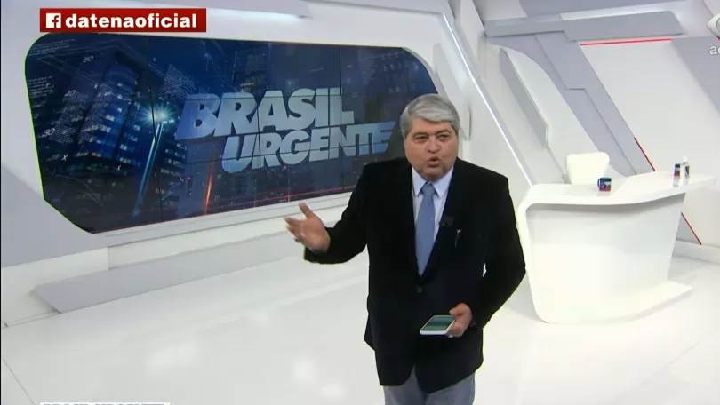 Datena anuncia candidatura na eleição de 2022 e será rival de Bolsonaro