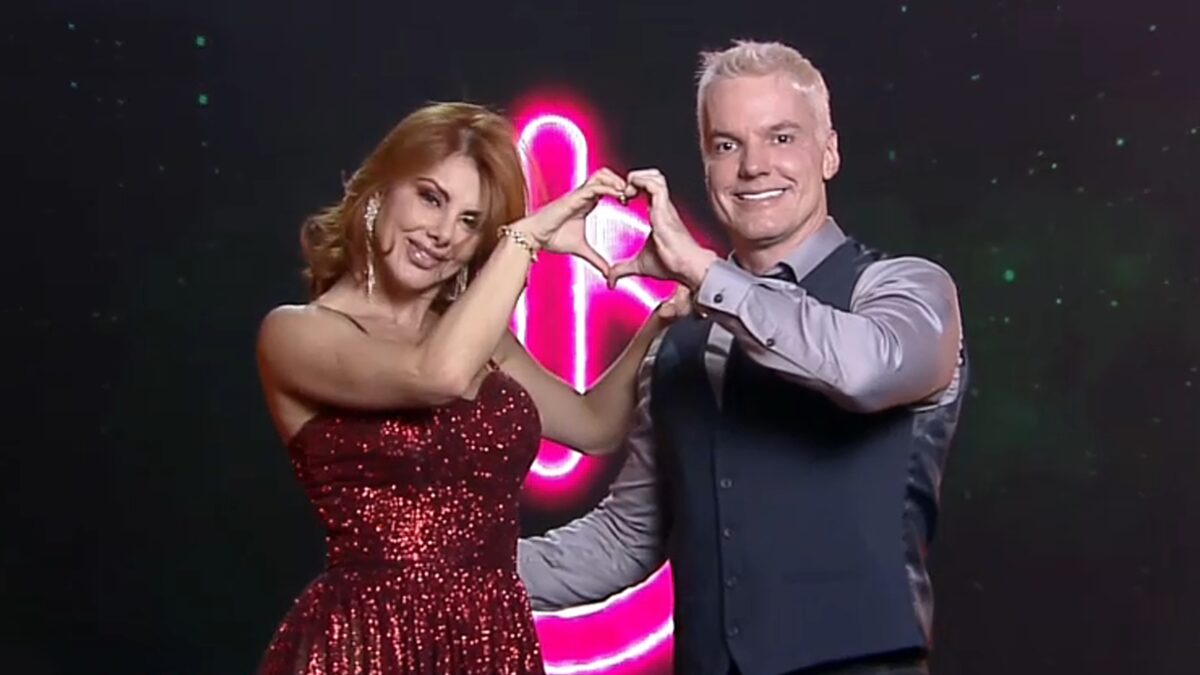 Deborah Albuquerque e Bruno Salomão entre os finalistas do Power Couple Brasil 5 da Record, de acordo com enquete (Foto: Reprodução)