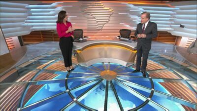 Imagem do post Âncoras do Bom Dia Brasil, Chico Pinheiro e Ana Paula Araújo se estranham nos bastidores da Globo