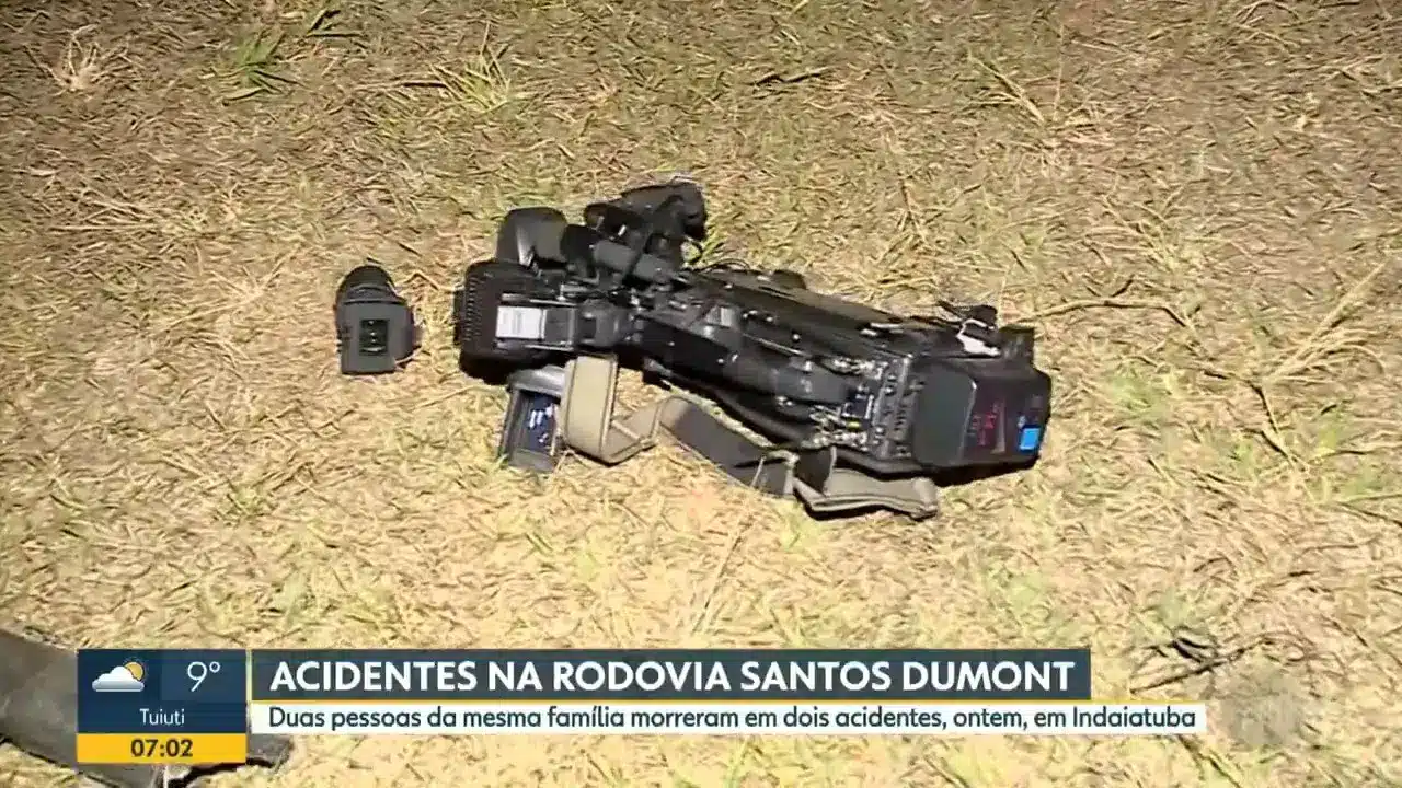 Equipe da Globo é agredida com socos e chutes (Reprodução/EPTV)