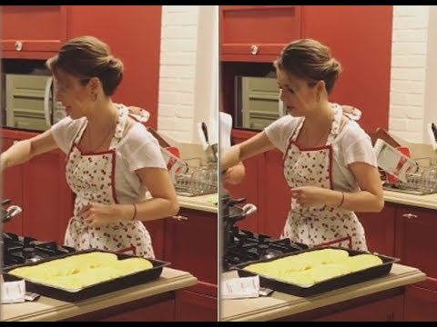 Sandy já foi flagrada na cozinha pelo marido, Lucas Lima (Reprodução/Instagram)