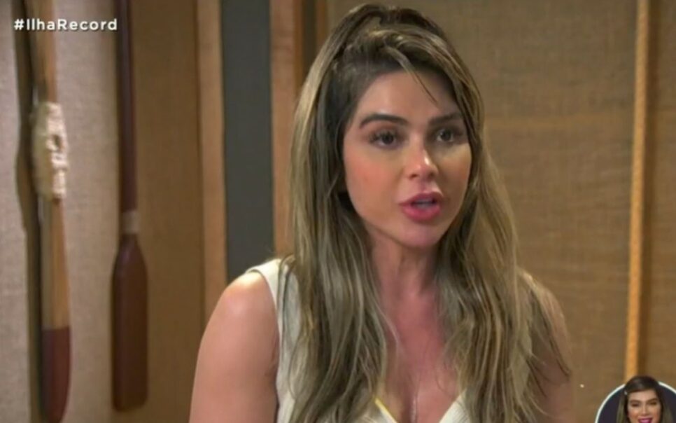Ilha Record: Indignada com derrota, Nadja acusa emissora de 'falta de ética'