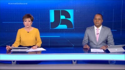 Imagem do post Jornal da Record choca e fica em primeiro lugar em audiência nacional da emissora