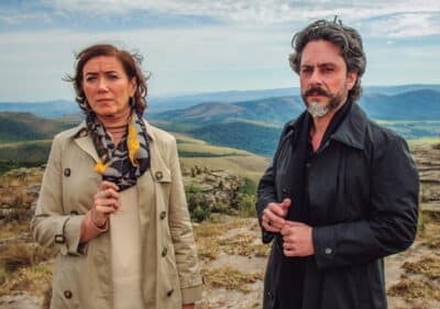 Maria Marta (Lília Cabral) e José Alfredo (Alexandre Nero), em Império (Reprodução/TV Globo)