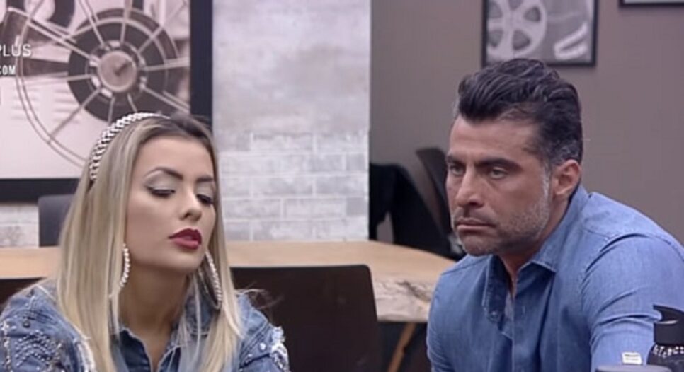 JP e Li no Power Couple (Foto: Reprodução)