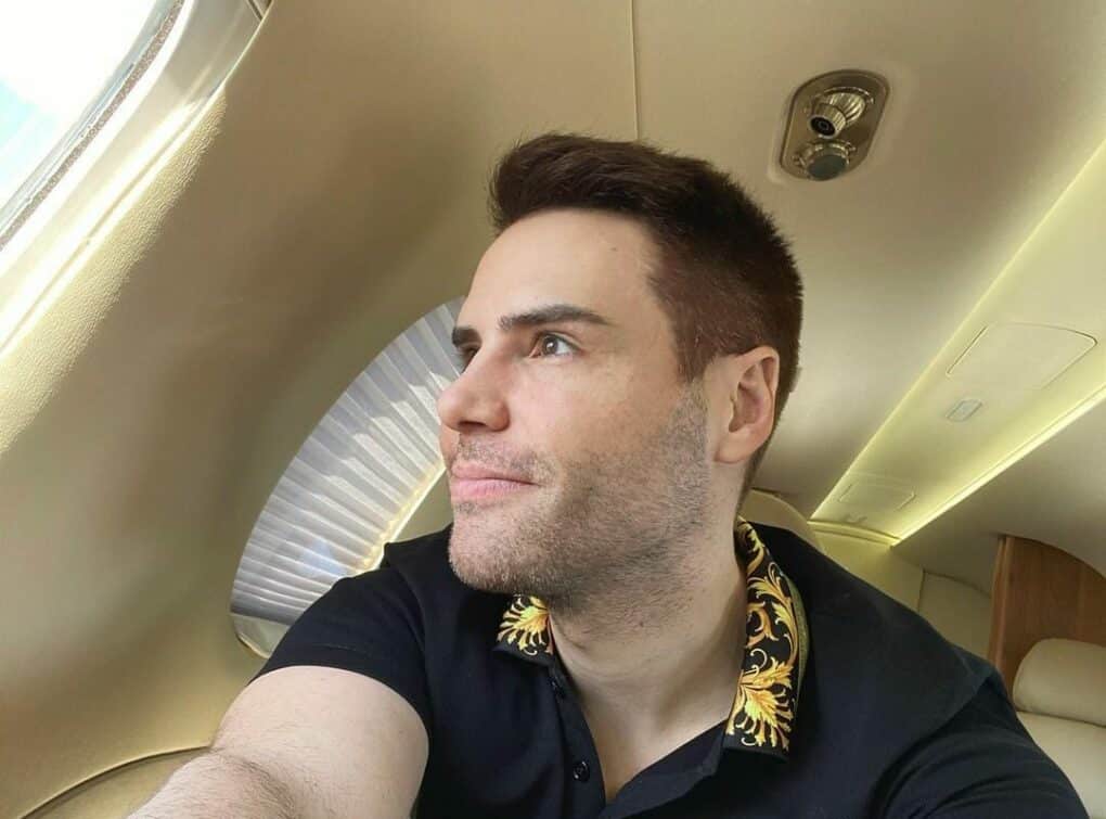 Luiz Bacci sonhava em ser piloto de avião (Reprodução/Instagram)