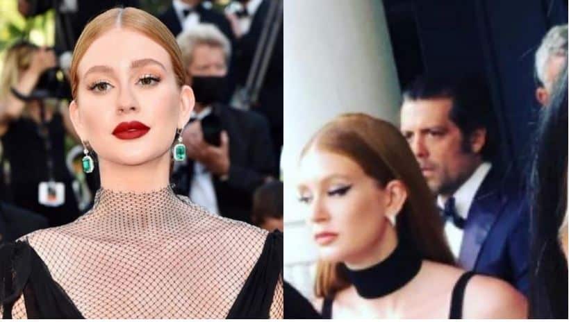 Marina Ruy Barbosa é clicada em Cannes ao lado de deputado, apontado como novo namorado da atriz.