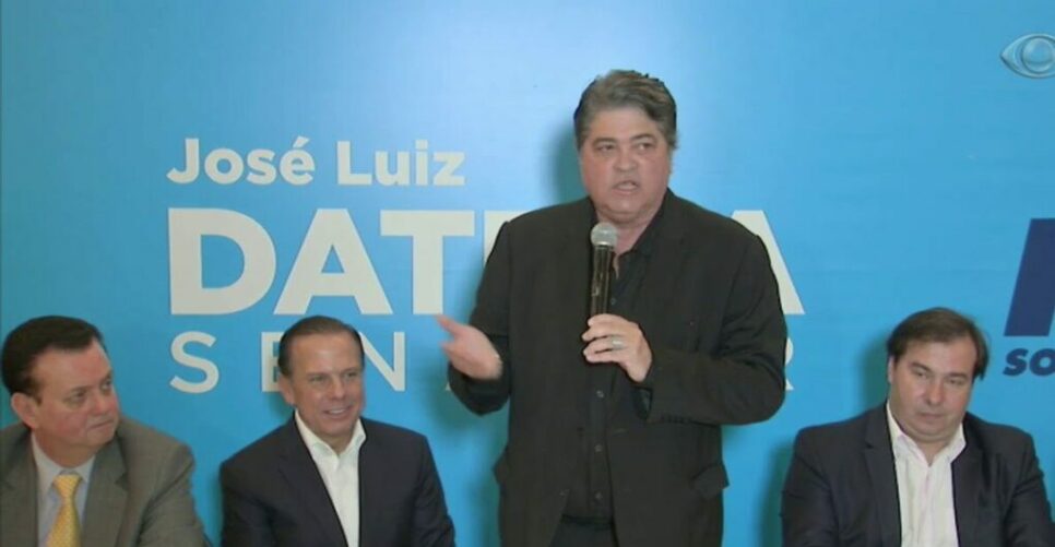 Datena lançou candidatura ao senado, mas acabou desistindo (Reprodução/Band)