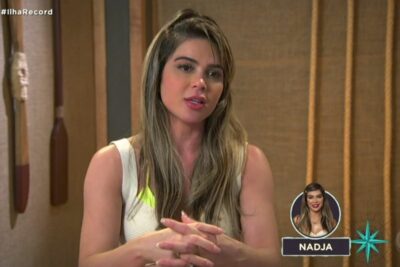 Imagem do post Ilha Record: Nadja perde a paciência após voto de Laura: “Vá tomar seu remedinho”