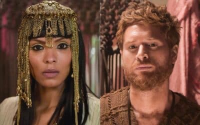 Maalate e Esaú não consumarão a noite de amor, em Gênesis (Reprodução/RecordTV)