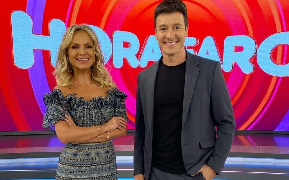 Rodrigo Faro não consegue ultrapassar Eliana e SBT sai na frente da Record novamente (Foto: Reprodução)