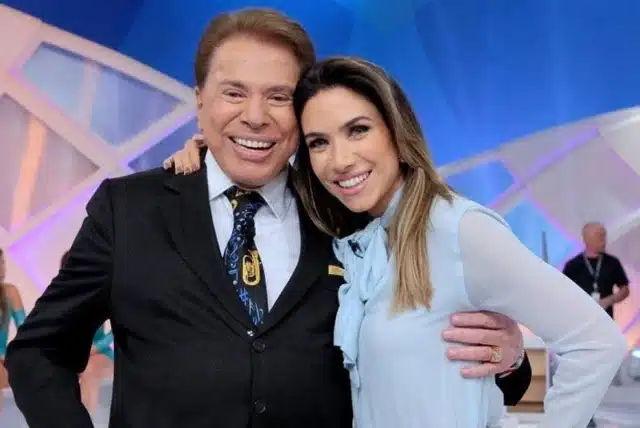 Silvio Santos e Patrícia Abravanel (Divulgação/SBT)