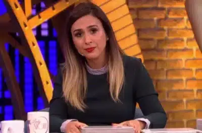 Imagem do post Tatá Werneck se irrita após produtora ter apagado gravação do Lady Night