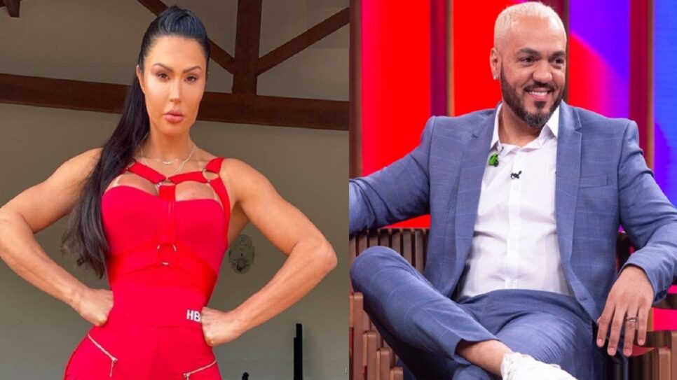 A famosa apresentadora, Gracyanne Barbosa falou sobre amantes de Belo (Foto: Reprodução)
